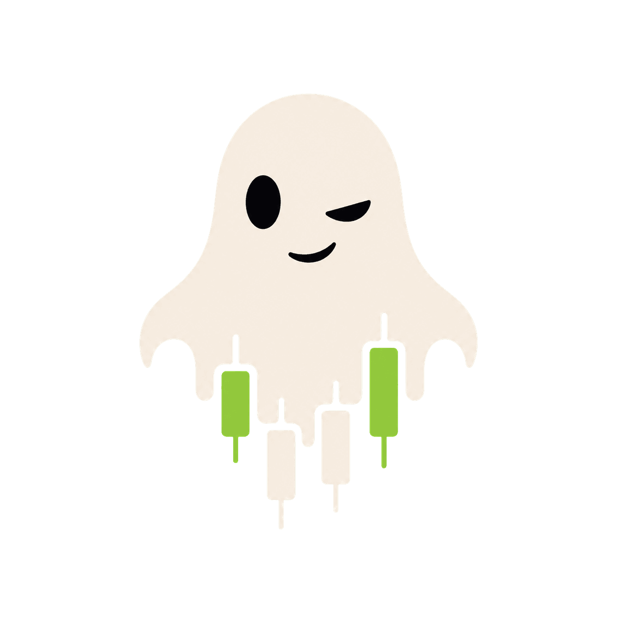 Spooky Trades ghost mascot